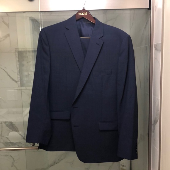 Lauren Ralph Lauren Navy Blazer 46R and Pants 36”x32”